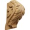 Ekena Millwork 4 1/2"W x 3 3/4"D x 7"H Extra Large Acanthus Leaf Block Corbel, Cherry CORW05X04X07BACH - alternate 1